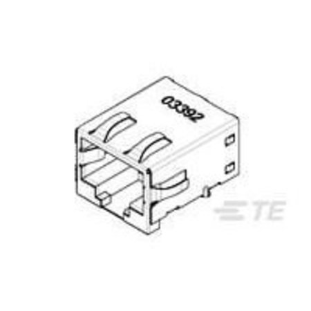 TE CONNECTIVITY MJ 10MM 8P WAVE PANEL TABS SN 1888542-2